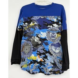 SWITCH Remarkable‎ Boys Long Sleeve Graphic T-Shirt XL Y2K Skater Street Fashion